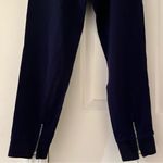 ZARA | Navy Blue Zip Jogger Style Pants XS Photo 5