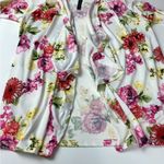 Rags and Couture Rags Couture White Multicolor Floral Cardigan Size M Photo 2