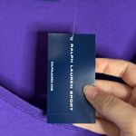 Ralph Lauren Sport Purple 3/4 Sleeve V Photo 8