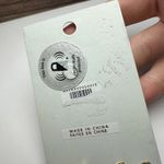 Anthropologie Initial Letter B NWT  Gold Tone Stud Pierced Earrings 2 Pairs Photo 6