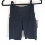 Everlane Womens The Perform Bike Short High Waist Sweat-Wicking Black XS Photo 2