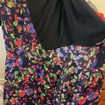 Saloni tie shirt floral dress Size 2 Photo 1