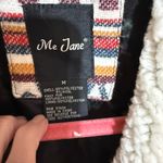 Me Jane  Red and Cream Aztec Teddy Jacket Photo 2
