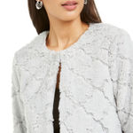 Robbie Bee NWOT Signature by  Plush White Shawl Photo 0