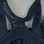 Nike  Womens Racerback Mesh Athletic Sporty  Training Zip Front Logo Bra  Sz XS Photo 9