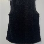 Jack by BB Dakota Black Faux Fur Vest Open Front Women’s Small S Photo 9