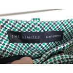 The Limited  Exact Stretch Houndstooth Pants Womens 2R Zip Ankle Preppy Classic Photo 4