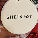 SheIn 153 NWT Vcay Cold Shouler Floral Ruffle Romper size XL Photo 4