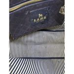 L.A.M.B. shopping xl l black tan coated canvas tote Photo 7