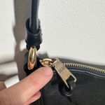 Coach Ellie File Purse C1648 Cross Body Black Pebble Leather Adjustable Strap Photo 9