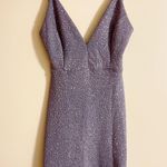 Windsor Gray Glitter Mini Dress Photo 0