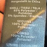 Rachel Zoe Sonia Floral Print Sequin Sheath Dress Open Back Party Festive Size 6 Photo 10