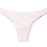 Victoria's Secret Cream Smocked Bikini Bottom Photo 0