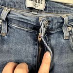 AGOLDE High Rise Skinny Crop Jeans in Hyper Photo 7