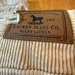 Ralph Lauren Lauren Jeans Co.  Classic Cream Corduroy Pants Jeans Womens Size 16 Photo 6