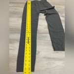 Poof! Gray Elastic Waist Pull On Full Length Leggings One Size Fits All Photo 9