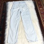 Abercrombie & Fitch Abercrombie Light Wash The 90’s Straight Ultra High Rise Carpenter Jeans Photo 5