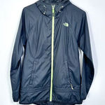 The North Face The Black Lightweight Windwall Hooded Windbreaker Women's Size Small Photo 0
