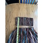 SheIn Women 2 Short Set Pom Pom Hem Tube Top Sz S Resort Wear Beach Vacation Photo 3