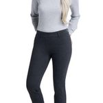 Betabrand  Straight-Leg 7-Pocket Dress Pant Yoga Pants Charcoal Gray Size XSP Photo 13