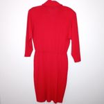 St. John Vintage  wool blend red dress Photo 5