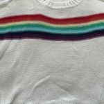 Wooden Ships Chunky knit cropped rainbow sweater Photo 5