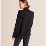 Cartonnier by Anthropologie Black Open Front Cascade Blazer Photo 1