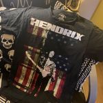 Jimi Hendrix Rockstar Tee Black Photo 0