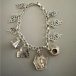 Sterling Silver Southwestern Charm Bracelet 925 Kokopelli & Other Unusual Charms Photo 3