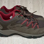 Columbia NWOB  Women's Wahkeena Hiking Shoe in Mud/Marsala Red Photo 0