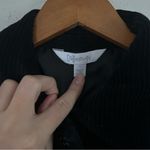 Relativity  Black Corduroy Button Down Jacket Cardigan Sweater Fall Large Photo 1