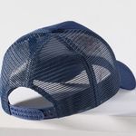 Anthropologie  Worn/West Athletic Club Trucker Hat Navy NWT Photo 2