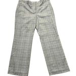 Talbots  Glen Plaid Italian Woven wool blend trouser pant 12p Photo 2