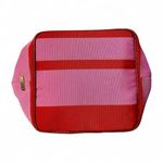 Kate Spade Vintage Pink & Red Striped Bow Handbag Photo 5