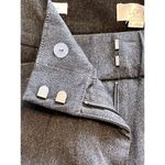 Ann Taylor NWT LOFT Skinny Ankle Twill Gray Slacks Pants 4 Career business casual office Photo 5