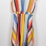 Ophelia Roe Striped Handkerchief Hem Summer Dress Photo 0