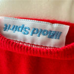 Disney Vintage USA Made Sears  Red Mickey Mouse Sweatshirt Sleep Dress Cozy 80s Photo 8