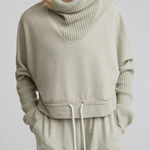 Varley  Britannia Turtle Neck Sweater in Desert Sage‎ Size Small Photo 0