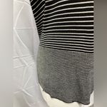 Saks 5th Avenue Belford for Saks Fifth Avenue 100% Silk Square Neck Long Sleeve Striped Blouse M Photo 6