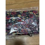 LuLaRoe Irma Size XS Dark Floral Print Hi- Low Top Stretch Colorful Loungewear Photo 9