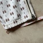 Pilcro and the Letterpress Cream Paisley Floral Pattern Slim Denim Jeans Size 27 Photo 10