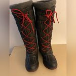 Storm by Cougar women black waterproof tall knee high canucks boots 9 Photo 2