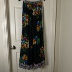 Flying Tomato Womens Pants Size Small Tropical Print Pull On Wide Legs Photo 4