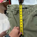 American Eagle  Green Cargo Stretch Straight Utilitarian Pants Womens 2 Photo 6