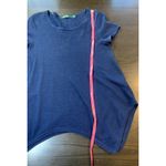 Ralph Lauren Lauren  Knit Top Womens Medium Handkerchief Hem Blue Classic‎ Preppy Photo 8