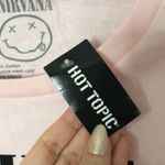 Hot Topic Nirvana Pink Smile Girls T-Shirt size large Photo 6