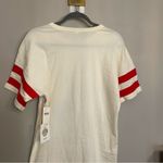 Daily Practice Sporty White and Red Dress Photo 9