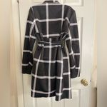 Solitaire  charcoal Gray and White Checkered Jacket Photo 2