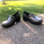 Lands' End  Clog Mule Heel Metallic Silver Gray Size 10 Slip on #444703 Photo 5