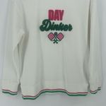 Shiraleah  Pickleball Day Dinker Sweatshirt size S Preppy Athleisure Retro Photo 4